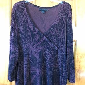 Plus size Kiara “slinky” top